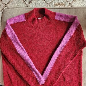 Heartloom Red Knit Pullover